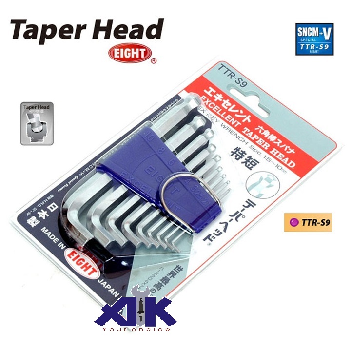 Bộ lục giác hệ mét, bộ lục giác Eight Nhật, bộ lục giâc nhập khẩu