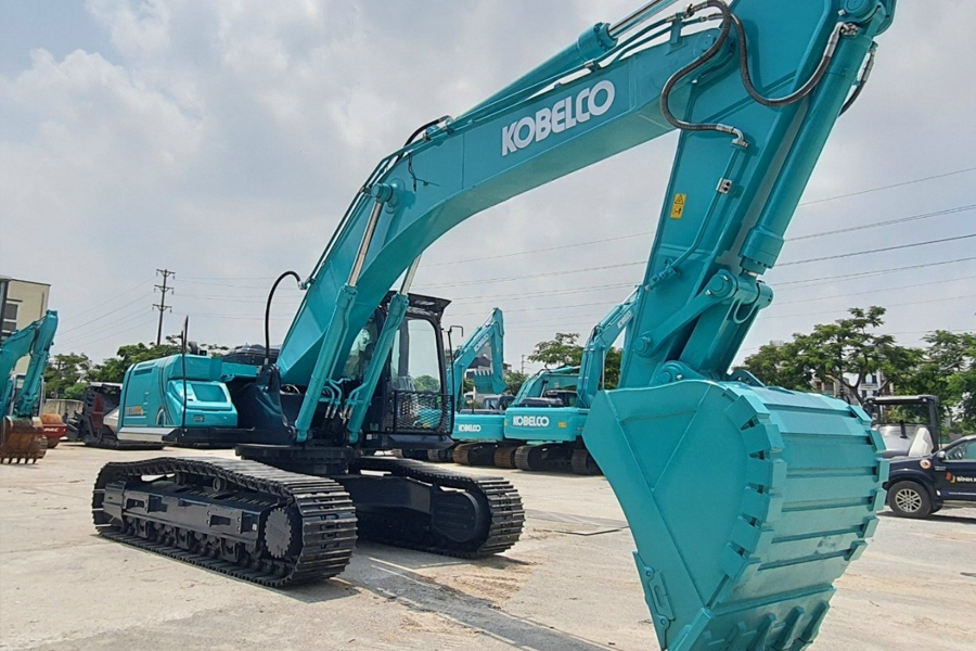 xúc đào bánh xích Kobelco