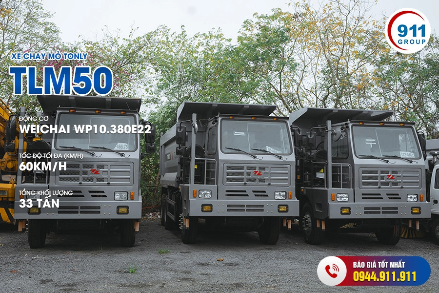 Xe ben mỏ TONLY TLM50