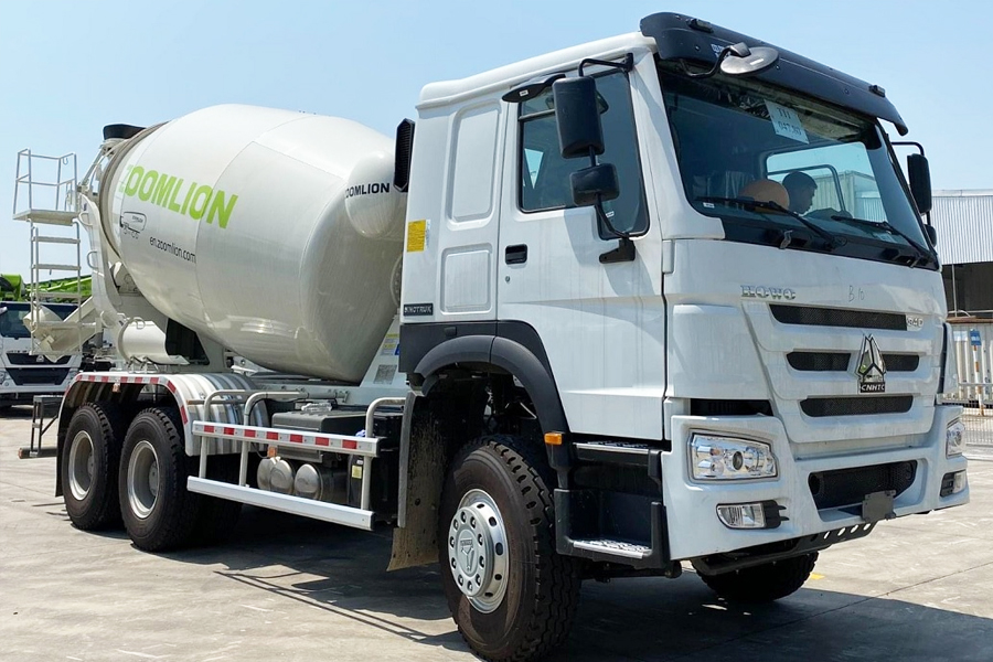 Xe bồn trộn bê tông Howo 10m3