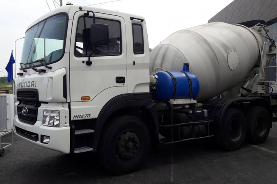 Xe trộn Hyundai Nanjun 2008 Ruiyu nhỏ 6 khối