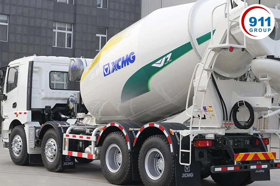 Xe Trộn Bê Tông Tự Hành 10m3 - XCMG