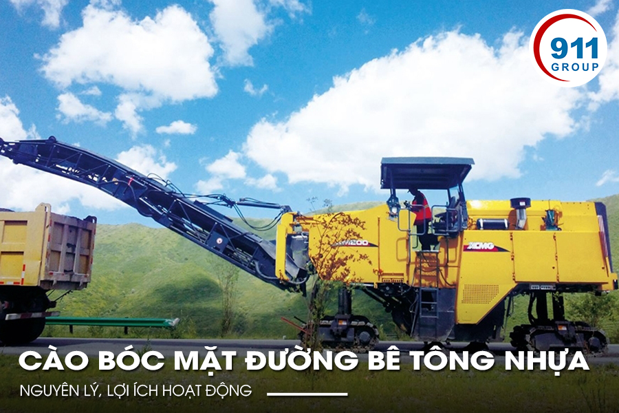 Cào Bóc Mặt Đường Bê Tông Nhựa