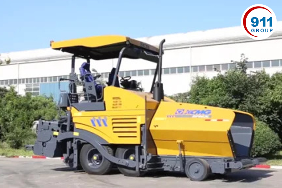 Quy trình thi công máy rải thảm bê tông nhựa