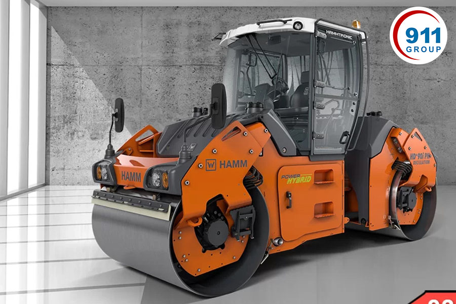 Máy lu bánh thép 9 tấn SANY SSR090C-8