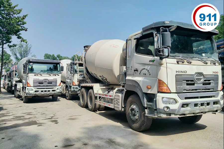 Giá Xe Bồn Trộn Bê Tông Cũ