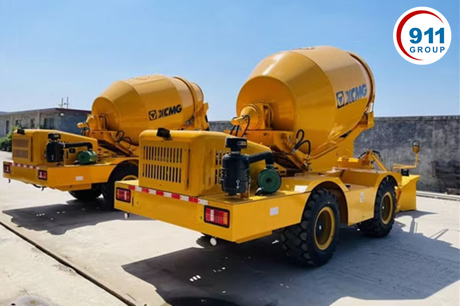 Xe trộn bê tông nhỏ XCMG