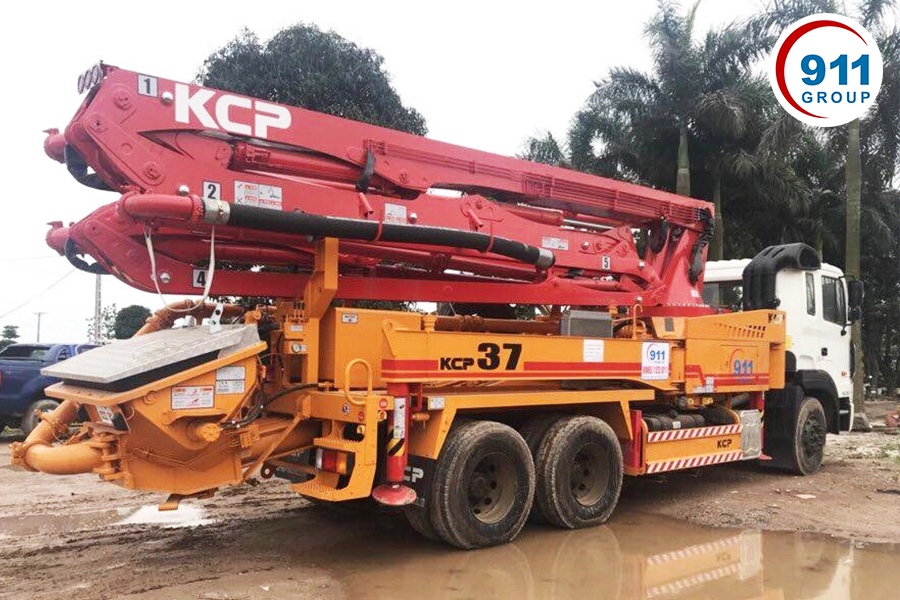 Xe bơm bê tông KCP 37m