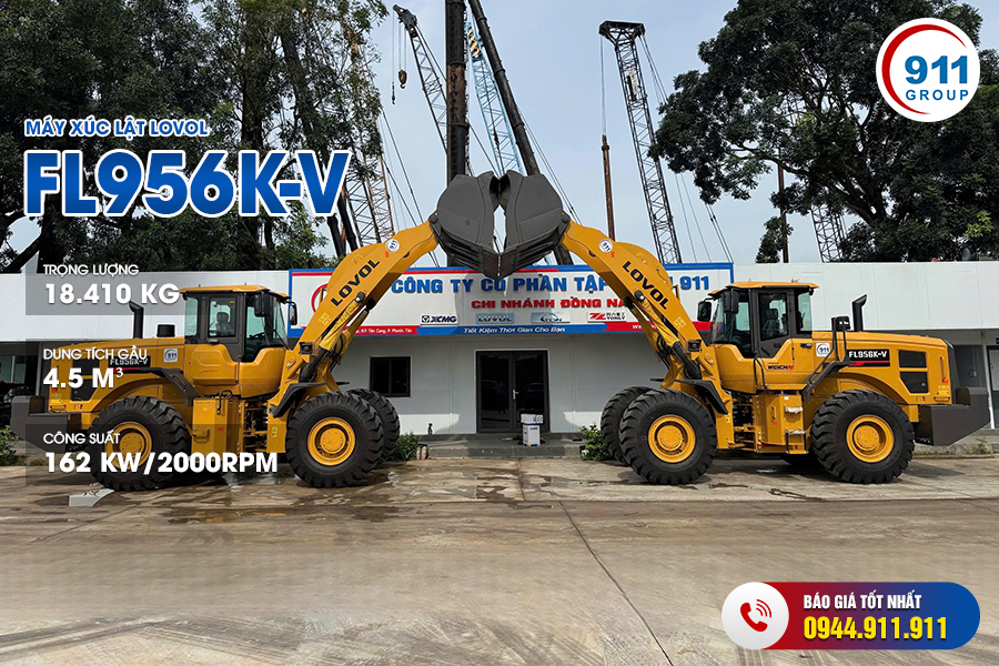 Máy Xúc Lật Lovol FL956K-V