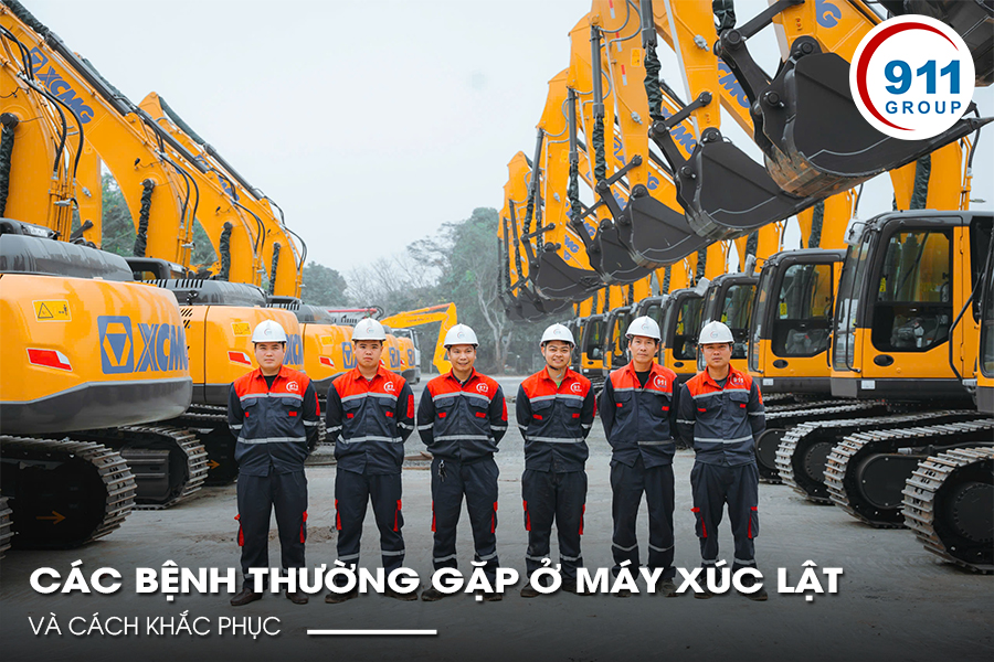Các Bệnh Thường Gặp Ở Máy Xúc Lật