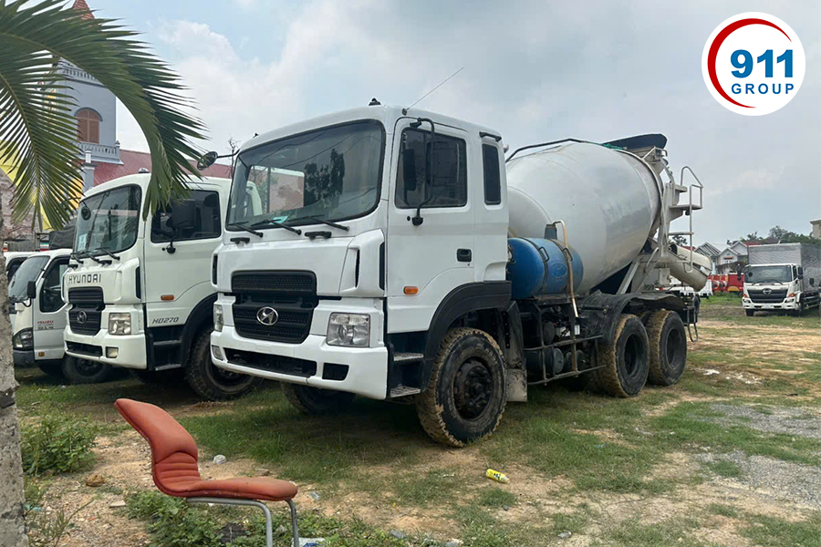 Thanh lý xe trộn bê tông cũ uy tín