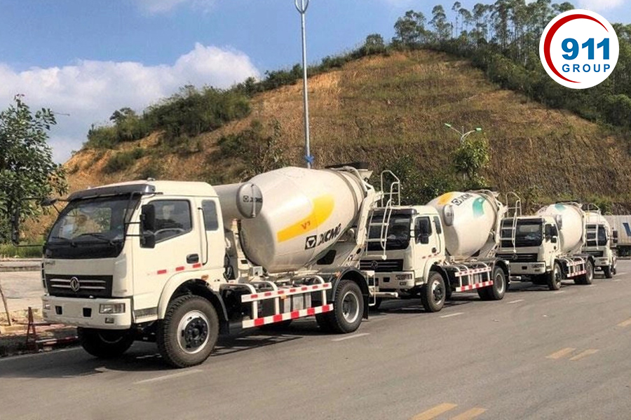 Xe trộn bê tông Trung Quốc XCMG 4M3