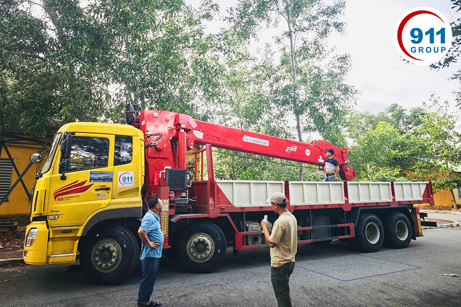 Xe Cẩu 15 Tấn ZTON