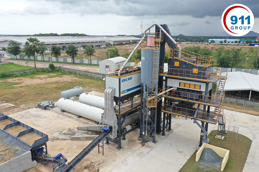 Trạm trộn bê tông nhựa nóng XCMG 120 TẤN/H