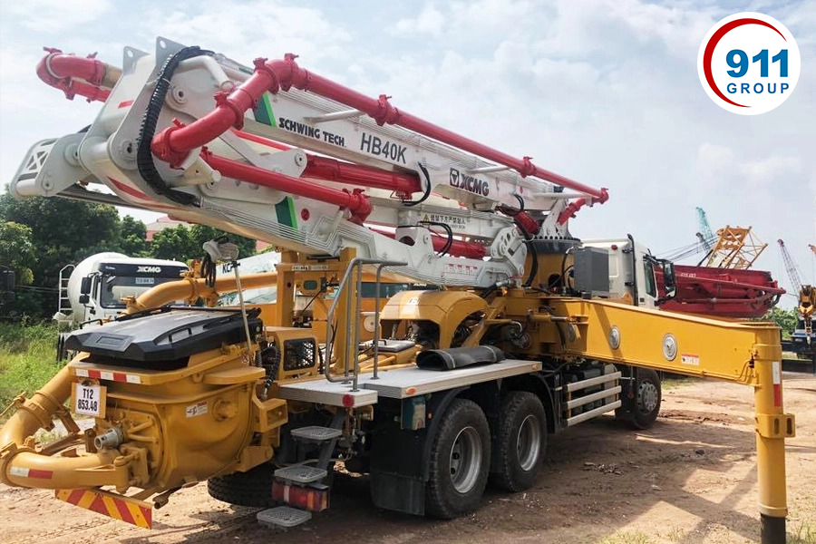 Xe bơm bê tông 40M