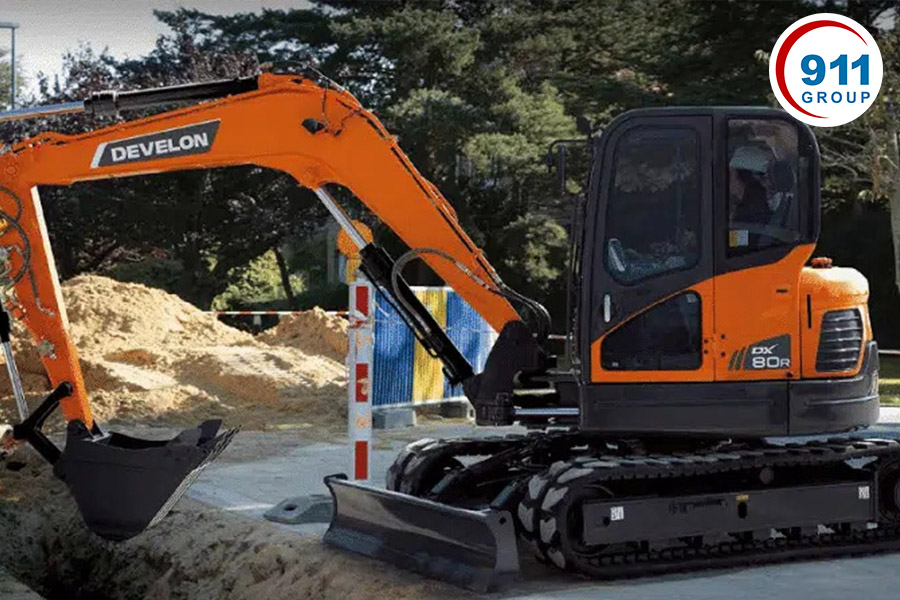Máy xúc bánh xích Doosan 75