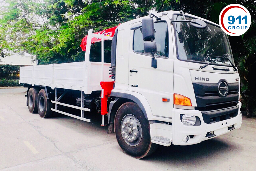 Xe tải cẩu 911