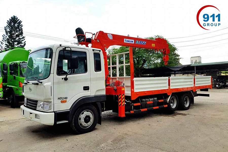 Xe Cẩu Tự Hành 12 Tấn Atom Chính Hãng, Hiệu Suất Cao