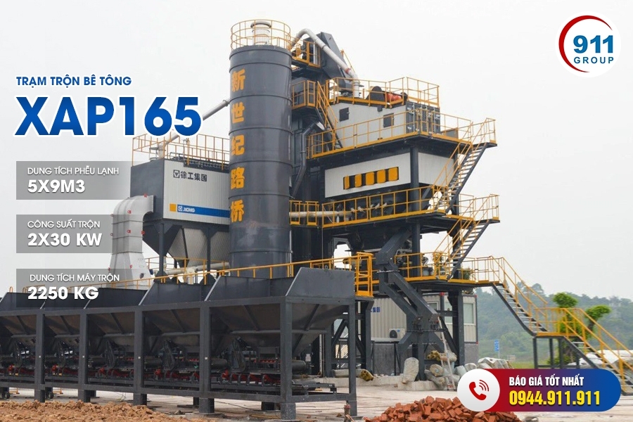 Trạm trộn bê tông XCMG