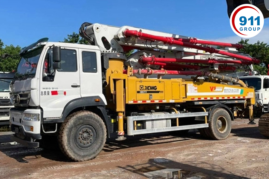 Xe bơm bê tông XCMG 37m