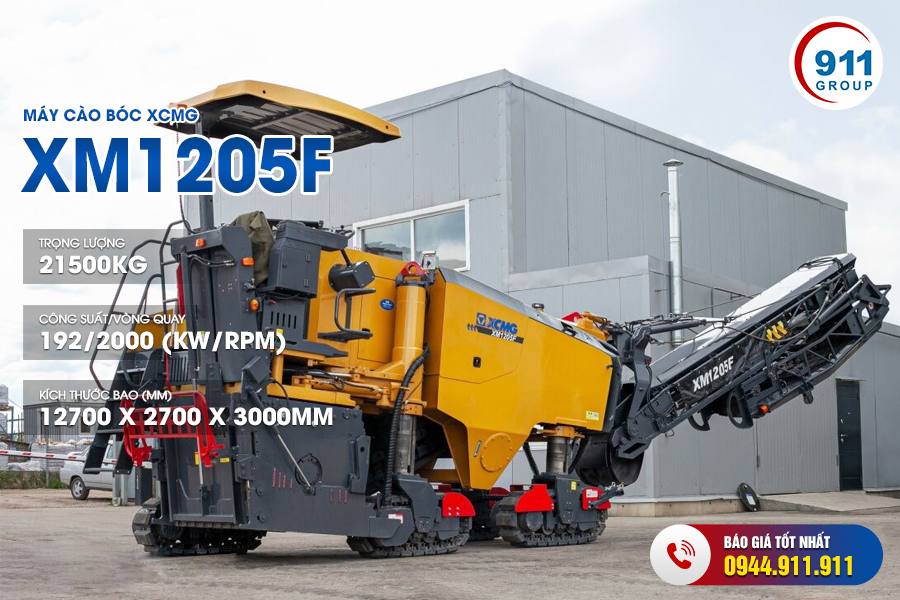 Máy cào bóc mặt đường XCMG XM1205F