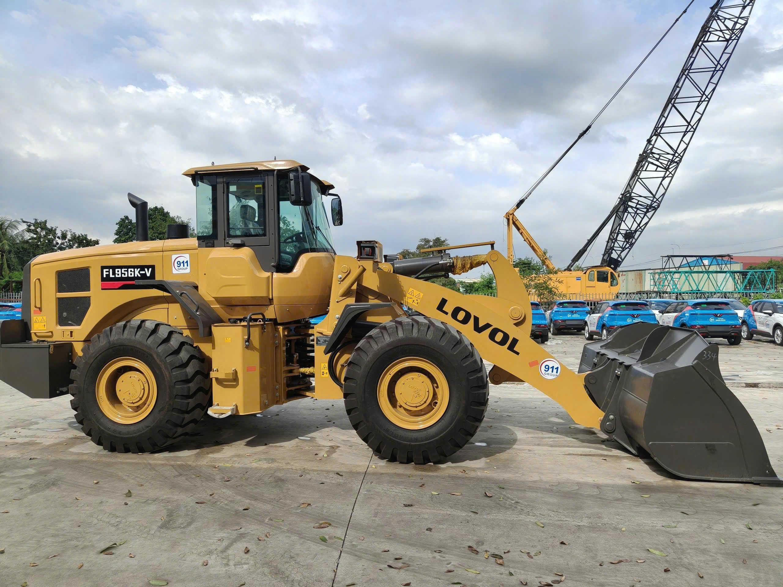 Máy Xúc Lật Lovol gầu 3.0 m³