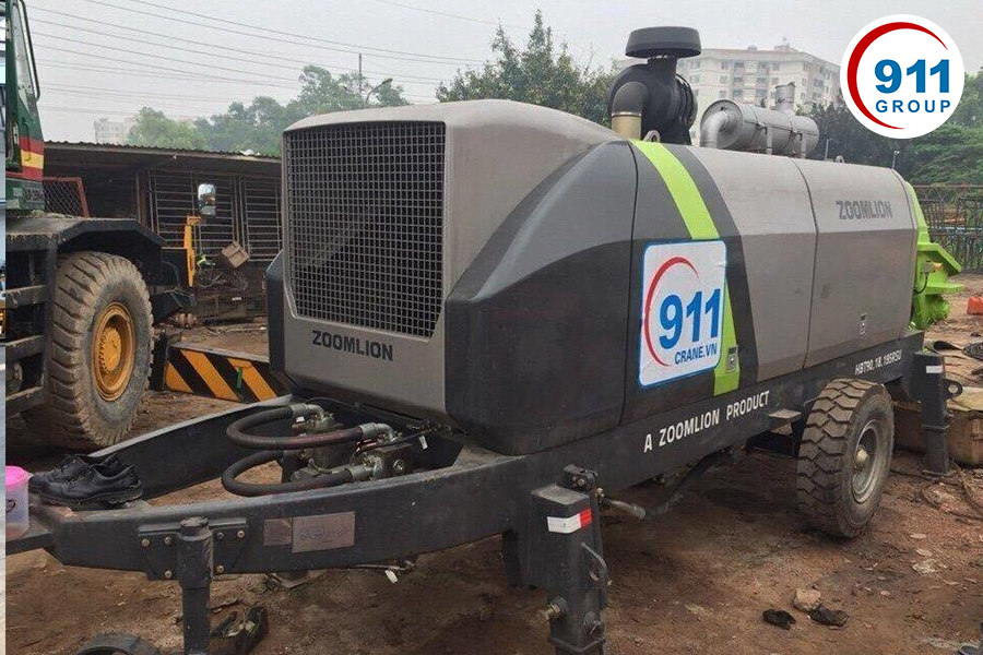 Xe bơm bê tông tĩnh Zoomlion