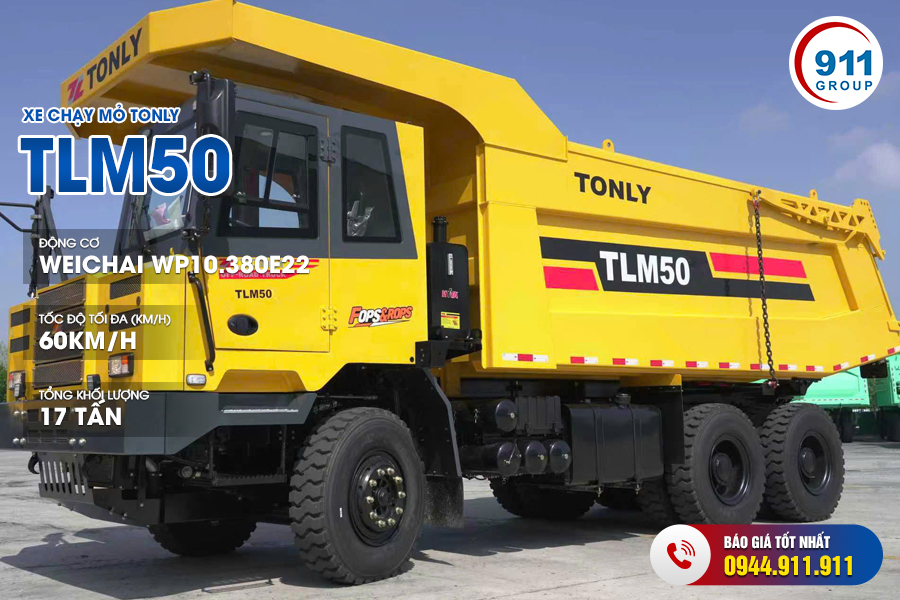 Xe ben mỏ TONLY TLM50