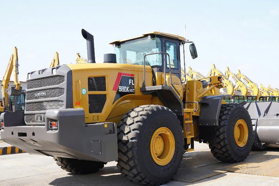 Máy xúc lật Lovol FL980K gầu 5.5 m³