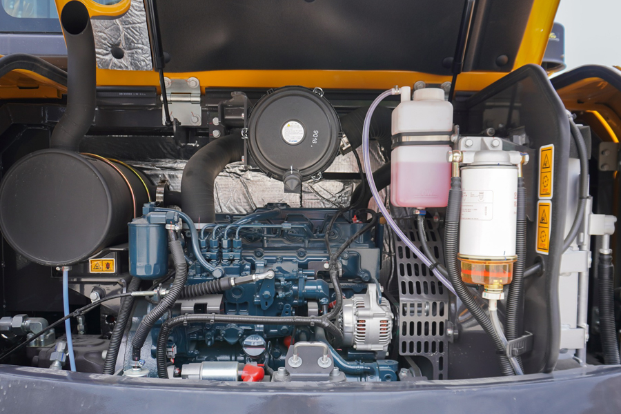 máy xúc đào bánh xích xe60g