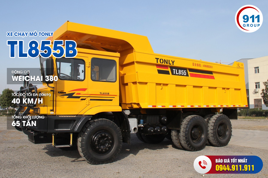 Xe ben mỏ TONLY TL855B