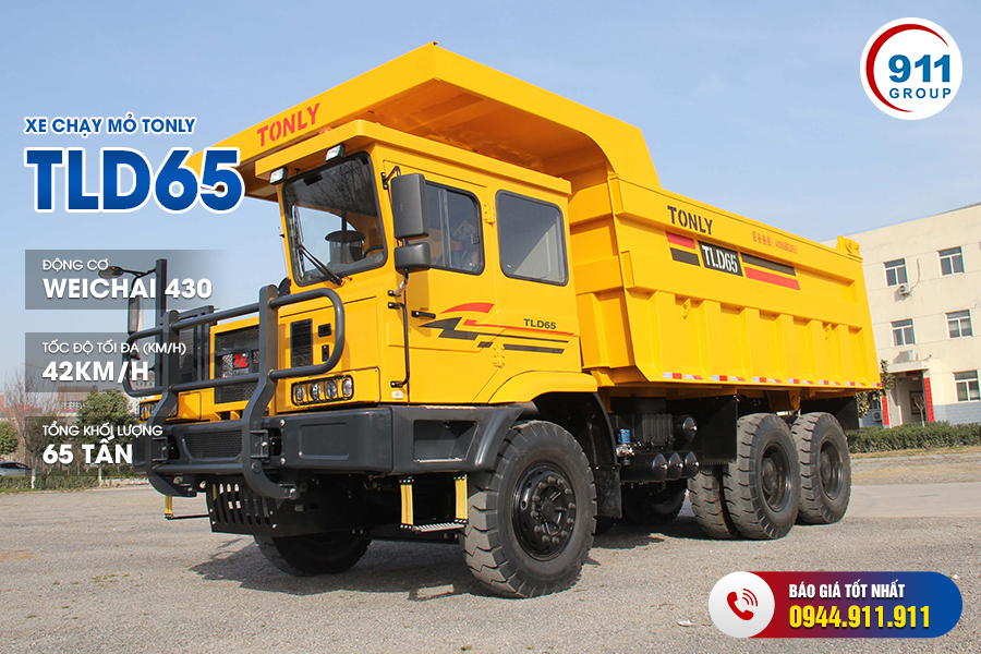 Xe ben mỏ TONLY TLD65