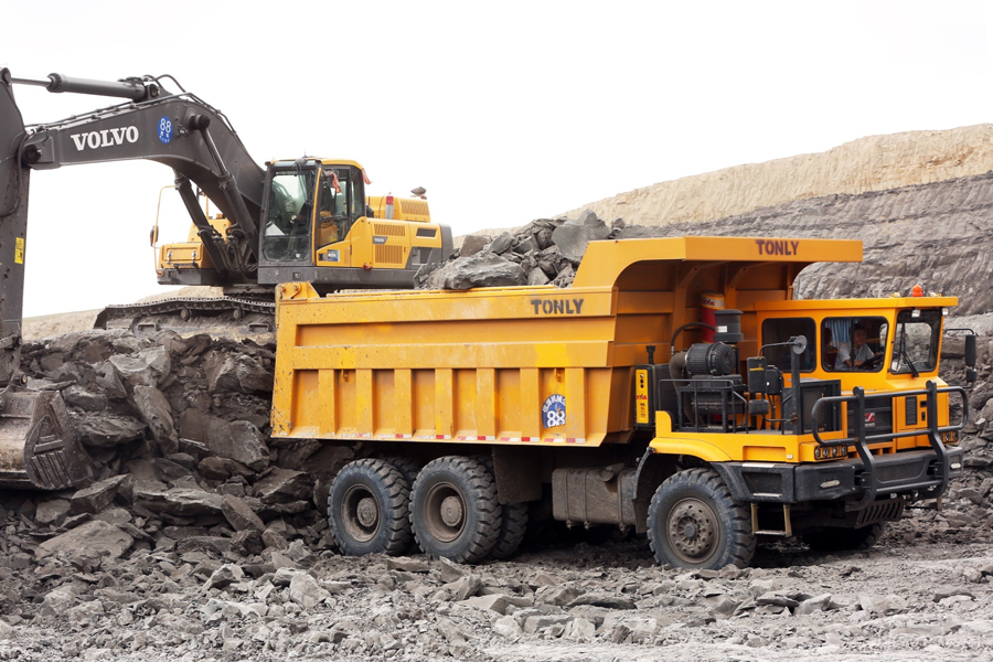Xe ben mỏ TONLY TLD96