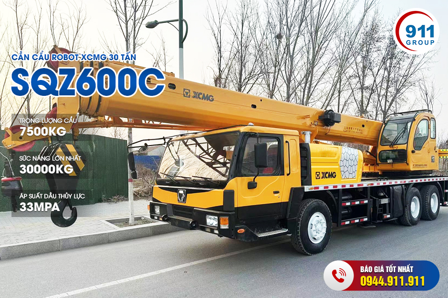 Cần cẩu robot XCMG 30 tấn - XCMG SQZ600C