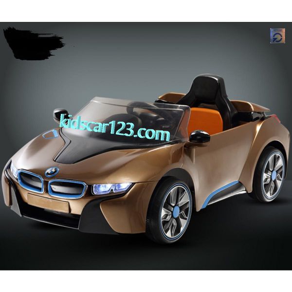 Xe hơi điện cho bé - BMW i8 màu xám 