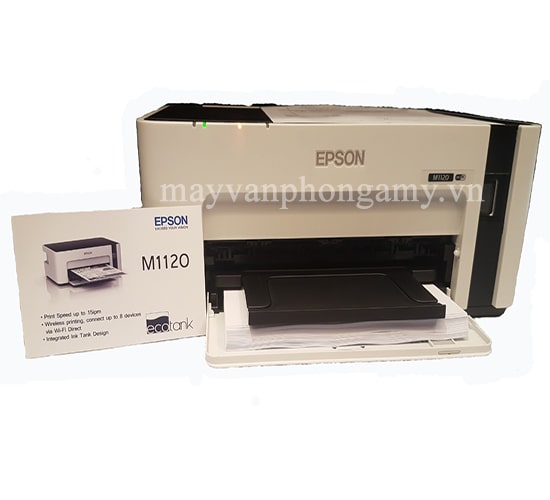 Máy in phun đen trắng Epson M1120 chất lượng, giá rẻ tại Hà Nội