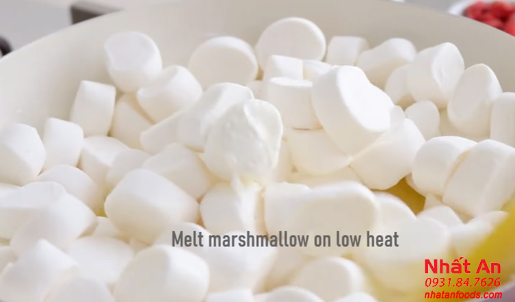 Nun marshmallow ở nhiệt độ thấp