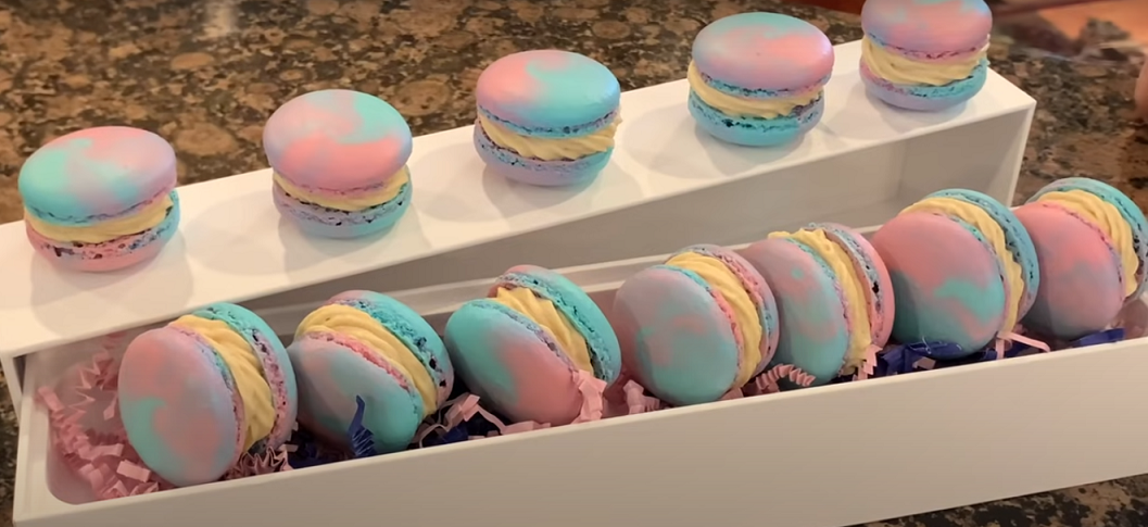 bánh macaroon được làm bằng bột tartar