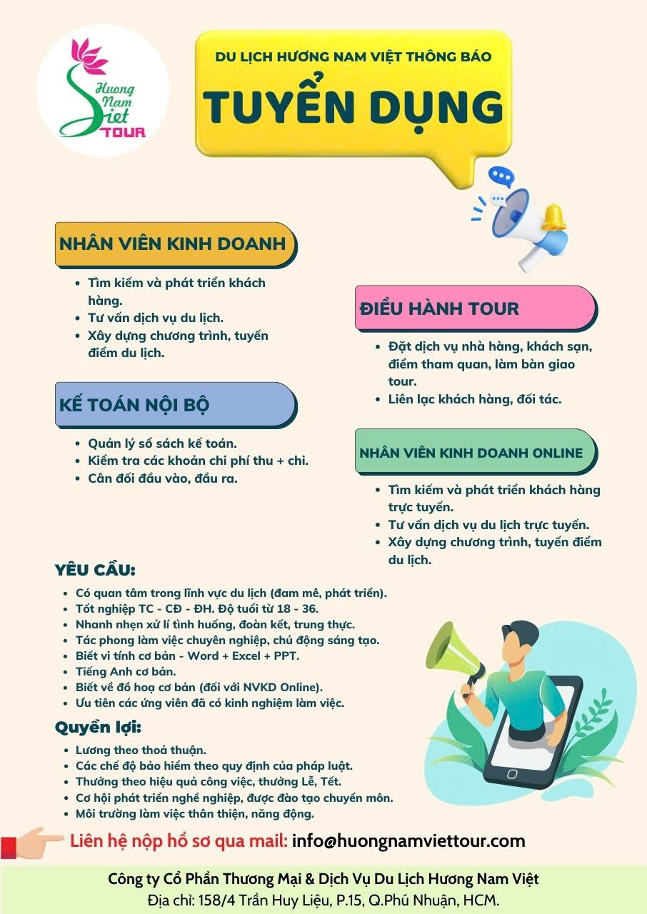 Tuyển dụng mớiiiiiii