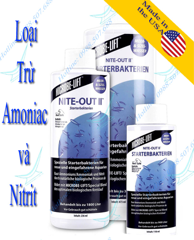  NITE-OUT II - Nitrifying Bacteria (giảm độc tính của amoniac và nitrit)