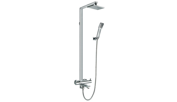 BF 220 566S - Thermostatic Shower Column Mixer