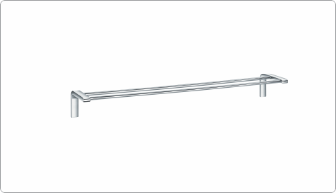 BFA 28927 - BRASS DOUBLE TOWEL BAR
