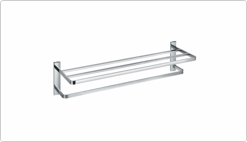 BFA 38910 - BRASS TOWEL SHELF
