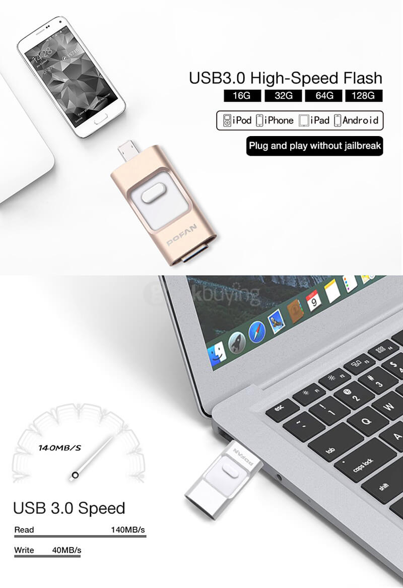 USB tăng bộ nhớ iphone