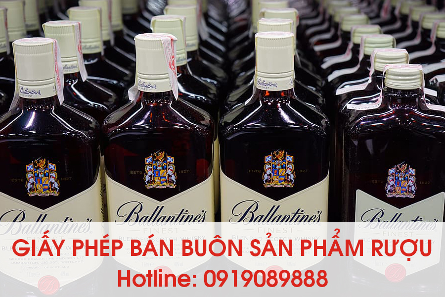 Thủ tục cấp giấy phép bán buôn sản phầm rượu