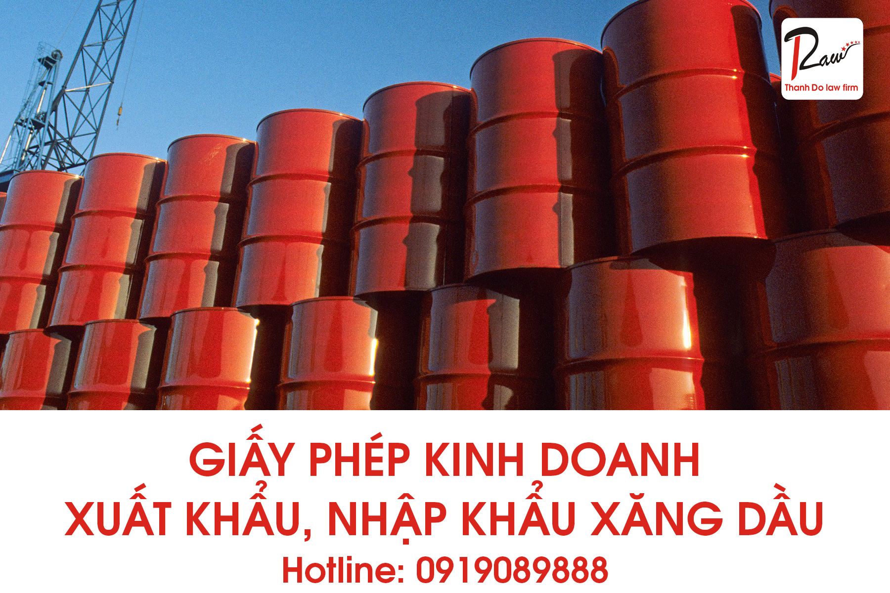 Thủ tục cấp giấy phép kinh doanh xuất khẩu, nhập khẩu xăng dầu