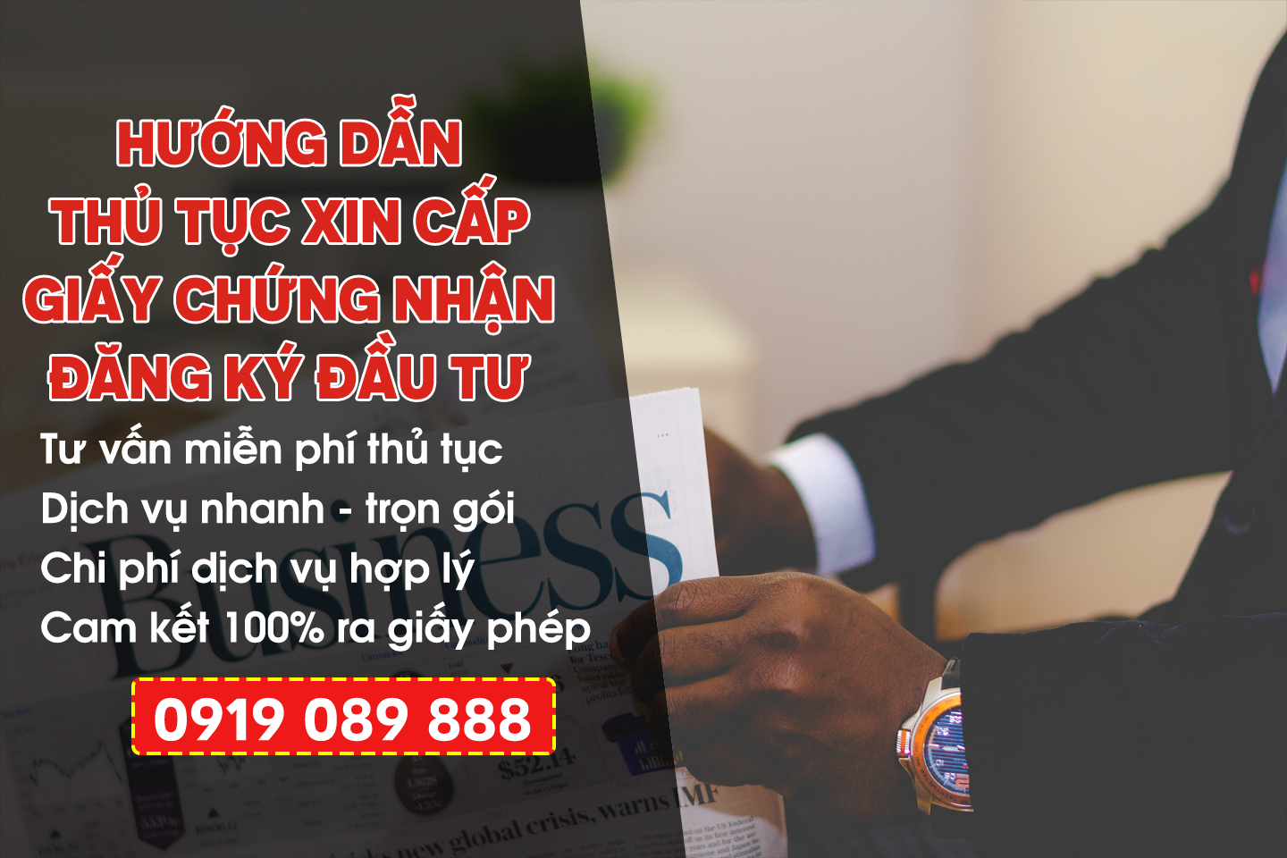 Thủ tục cấp giấy chứng nhận đầu tư