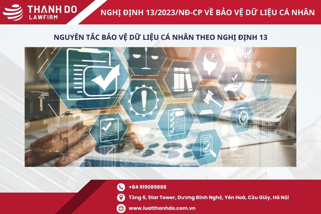 Nguyên tắc bảo vệ dữ liệu cá nhân theo Nghị định 13