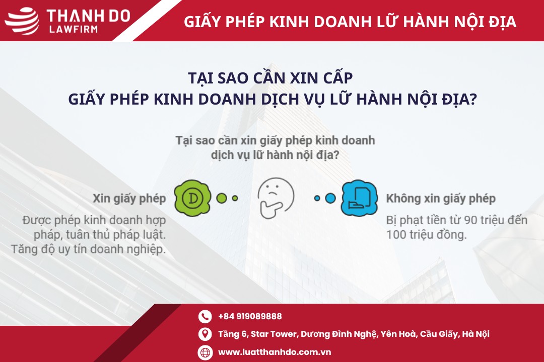 Tại sao cần xin giấy phép lữ hành nội địa?