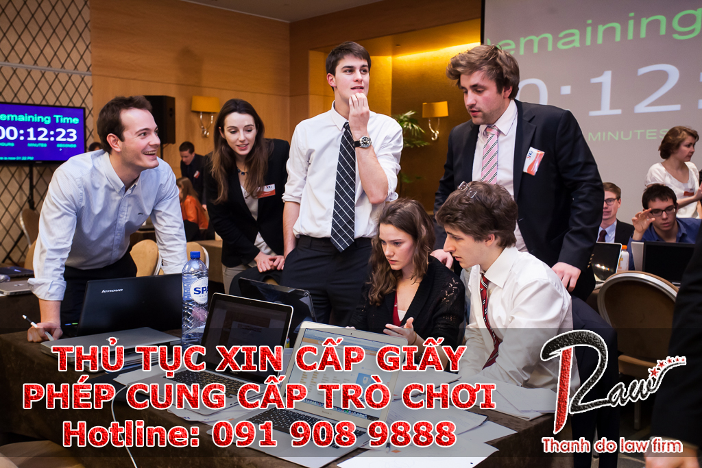 Thủ tục cấp giấy phép cung cấp trò chơi